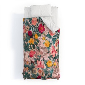 Deny Designs 3pc Twin/Twin XL Burcu Korkmazyurek Summer Botanical Garden Comforter and Sham Set - 1 of 4