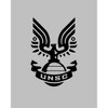 Halo UNSC Logo Athletic Heather Mens T-Shirt - 2 of 3