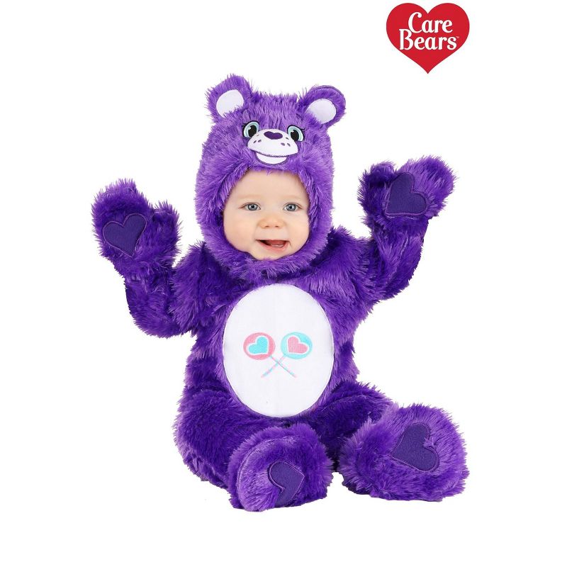 HalloweenCostumes.com Share Bear Care Bears Costume for Infant's., 2 of 4