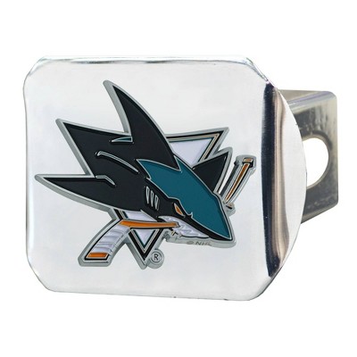 NHL San Jose Sharks Metal Emblem Hitch Cover