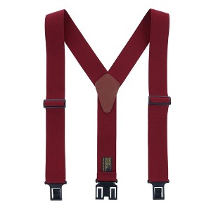 Perry Suspenders Men's Elastic 2 Inch Wide Hook End Suspenders (Tall Available) - 1 of 3