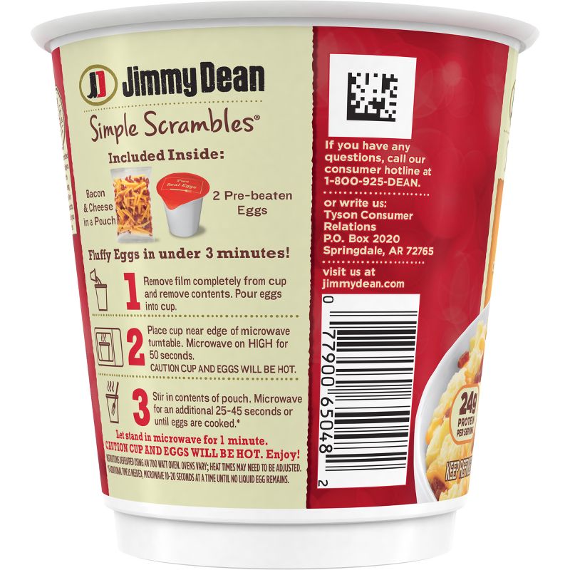 Jimmy Dean Simple Scrambles Bacon - 5.35oz, 6 of 9