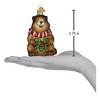 Old World Christmas Blown Glass Ornament for Christmas Tree, Merry Marmot - 4 of 4