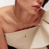 Layered Heart Necklaces for Women Stackable 14K Gold Plated Chain Necklace Layering CZ Heart Pendant Choker Necklaces Trendy Jewelry Set Gifts - 2 of 4