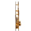 Kurt Adler 11.8" Battery Operated Light Up Wooden Christmas Village with Santa and Sleigh - 3 of 4