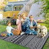 Outdoor Rug Waterproof Outdoor Carpet Patio Rug Mat Reversible Rv Camping Rug-Plastic Straw Rug Outside Outdoor Area Rug for Patio Deck Balcony - 2 of 4
