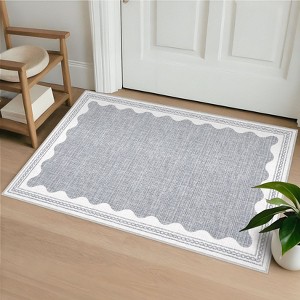 Machine Washable Rug Area Rugs for Living Room Non Slip Dorm Nursery Rug for Dining Room - 1 of 4