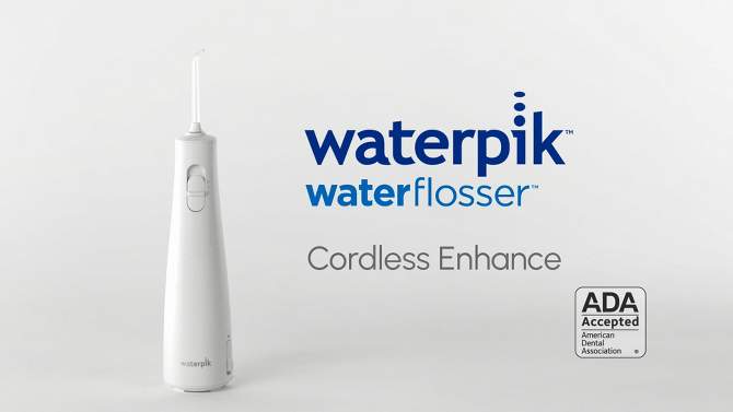 Waterpik Cordless Enhance Water Flosser, 2 of 14, play video