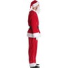 #followme Men's Santa Claus Costume - 6 Pc Velvet Christmas Xmas Santa outfit - 3 of 3