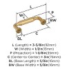 Amerock Coble Pull for Cabinets, Drawers, and Furniture - 3 of 4