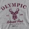 Men's Olympic National Park Roosevelt Elk Icon Crewneck Sweatshirt - 2 of 4