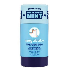 Megababe The Geo Deo Multi-Mineral Daily Solid Deodorant - 2.6oz - 1 of 4