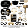 Big Dot of Happiness Law School Grad - Future Lawyer Graduation Party Photo Booth Props Kit - 20 Count - 2 of 4