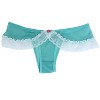 Milanblocks Aqua Lace Trimmed Coquette Panty - 4 of 4