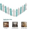 Unique Bargains Wood Decorative DIY Miniature Fence - 3 of 4