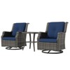 UPTIOT 3-Pieces Wicker Outdoor Patio Furniture Sets - 3 of 4