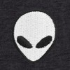 Dalix Alien Embroidered Fleece Jogger Cuff Sweatpant Sweats Soft Warm Cute Womens - 2 of 4