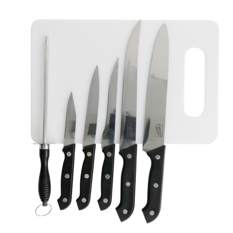 Gibson 7pc Canterbury Stainless Steel Cutlery Set, 1 of 10