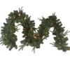Kurt Adler 9-Foot Sierra Green Garland With 50 Warm White LED Lights - 2 of 4
