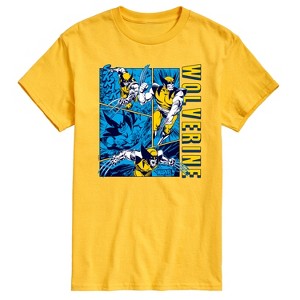 Men's - Marvel - Wolverine Comic Book Panels Short Sleeve Graphic T-Shirt - 1 of 4