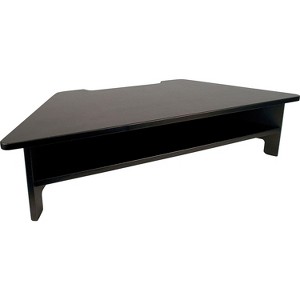 Victor High Rise Collection Monitor Stand 27 x 11 1/2 x 6 1/2-7 1/2 Black DC050 - 1 of 4