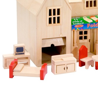 melissa and doug furniture dollhouse