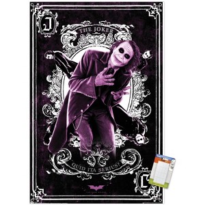 Trends International DC Comics Movie - The Dark Knight - The Joker Playing Card Unframed Wall Poster Prints - 1 of 4