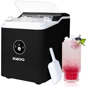 Igloo 30 lb Nugget Ice Maker, Black - 1 of 4