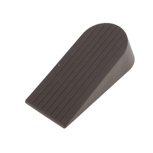 Unique Bargains Door Stop Semi-Circular Door Stopper TPR 6.42"x2.8"x1.97" 1 Pc - 1 of 4