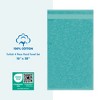 American Soft Linen Turkish Premium Quality 100% Cotton 4 Piece Hand Towel Set, Soft Absorbent Quick Dry Bath Towels for Bathroom - 4 of 4