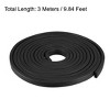 Unique Bargains Solid Neoprene Rubber Weather-Proof Gasket Protection Seal Strips - 2 of 4