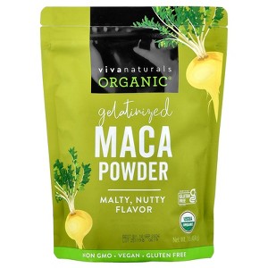 Viva Naturals Organic Gelatinized Maca Powder, 1 lb (454 g) - 1 of 2