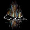 Men's Design By Humans aurora By kharmazero T-Shirt - 2 of 4