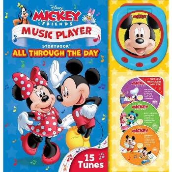 Disney Mickey Mouse: All Through the Day Music Player Storybook - (Hardcover)