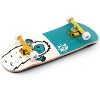 Teak Tuning Pro 32mm Fingerboard Complete - 5 Ply Wood Deck with Pro Trucks - Teal Yeti - 2 of 2