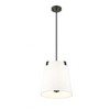 Z-Lite Weston 3 - Light Pendant in  Matte Black - 3 of 4