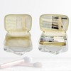 Unique Bargains Makeup Bag Cosmetic Brush Storage Box Makeup Organizers Travel Bag 8"x5"x4" 1 Pcs - 2 of 4