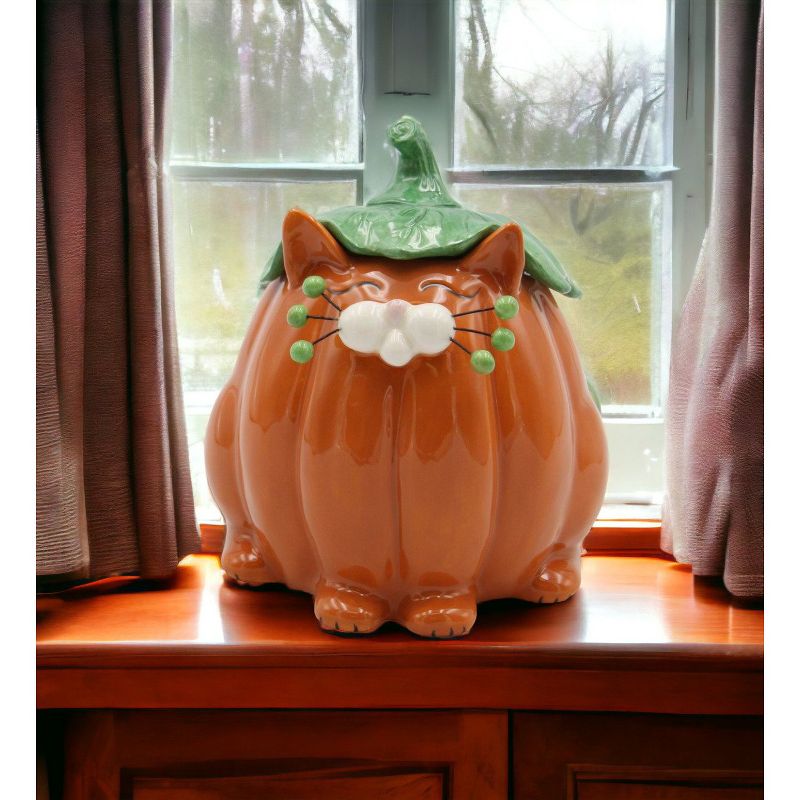 Kevins Gift Shoppe Halloween Pumpkin Cat Candy Box, 2 of 4
