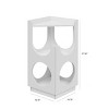 Modern Indoor Cat House Tower with Climbing Platform,Space Saving Double Layer Cat Furniture for Small and Medium Cats-LAOTIES - 4 of 4
