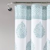 Teardrop Leaf Shower Curtain - Lush Décor - 2 of 4