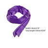 Allegra K Women's Self-Tied Solid Color Ribbon Cosplay Elegant Long Neck Bowties - 3 of 4