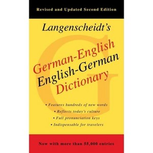 Langenscheidt's German-English Dictionary - 2nd Edition (Paperback) - 1 of 1