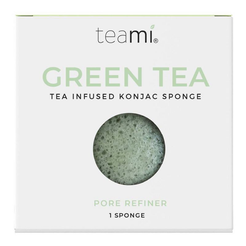 Teami Tea Infused Konjac Sponges - Green Tea - 1ct, 1 of 10