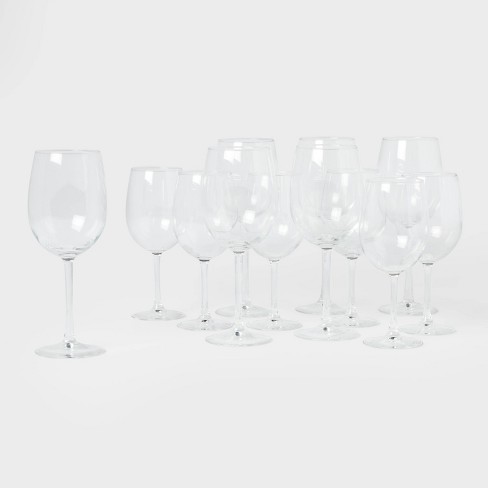 12pc Glass Cranston Double Old Fashion And Cooler Glasses Set - Threshold™  : Target