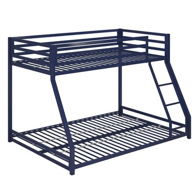 Twin/Full Max Metal Bunk Bed Blue - Room & Joy