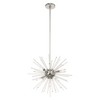 Livex Lighting Utopia 6 - Light Chandelier in  Polished Chrome - 2 of 4