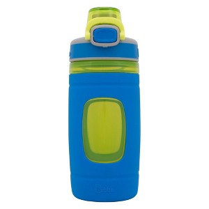 Bubba 16oz Plastic Kids Water Bottle Green/Blue