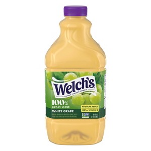 Welch's 100% White Grape Juice - 64 fl oz Bottle - 1 of 4