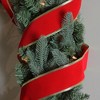Northlight Solid Bright Red and Gold Wired Christmas Craft Ribbon 2.5 x 10 Yards - 3 of 3