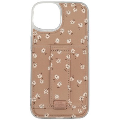 Walli Cases Falling for Floral Phone Case with Wallet and Finger Strap